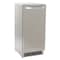 Maxx Ice Shallow Depth Outdoor Built-In Undercounter Ice Maker, 15 in., 25 lbs, Crescent Cubes, Stainless Steel MIM25CO - alternate 1